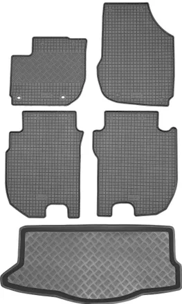 OEM Juego De Alfombrillas De Goma Para Coche Y Alfombrilla Para Maletero Para Honda Jazz Hatchback A Partir De 2020