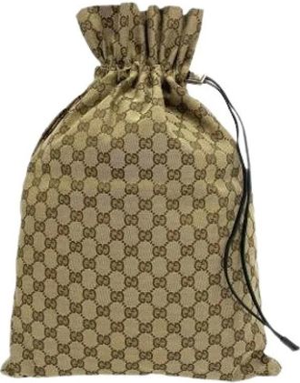 Gucci Pre-owned Bucket Bags, female, Brown, Size: ONE SIZE Pre-owned Vintage Bucket Bag