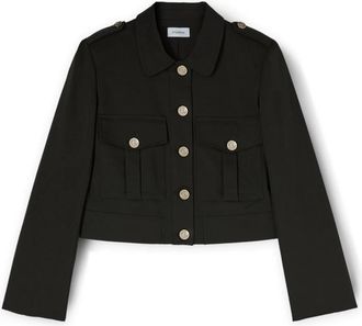 Motivi Jasje met zakken - Dames - Zomerjassen - Zwart - XS - Katoen - Jassen