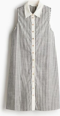 H&M Blusenkleid in A-Linie - White