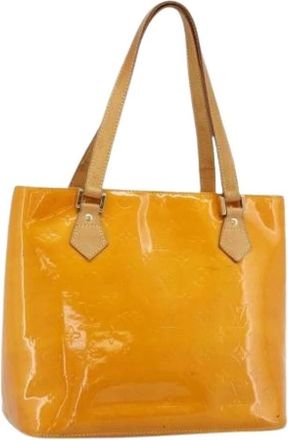 Louis Vuitton Pre-owned Vintage Tote Bag - Dames - Vintage Shopper - Geel - ONE Size - Leer - Vintage