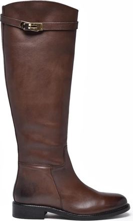 M&eacute;tisse Brown Leather Riding Boots