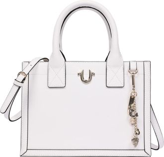 True Religion Modern Edge Charm Tote in White at Nordstrom Rack