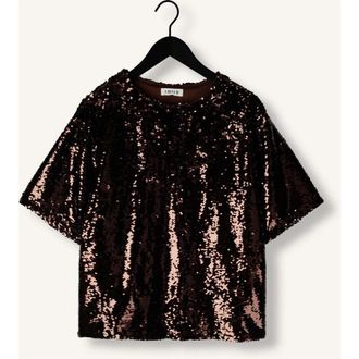 Edited Edited, Overhemden, Dames, Bruin, M, Polyester, Janah T-shirt