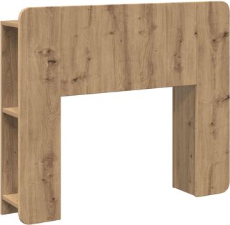 vidaXL Cabecero Con Armario Roble Artisan 100 Cm Madera De Ingenier&iacute;a Vidaxl