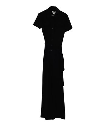 Diane Von F&uuml;rstenberg Daisy Jumpsuit in Black Polyester