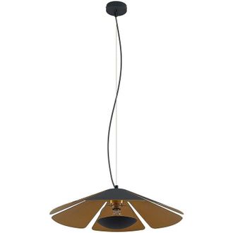 Lucande L&aacute;mpara Colgante jemmily En Negro De Aluminio - Lucande