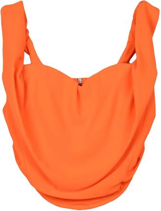 Vivienne Westwood Fluo Orange Polyester Sunday Corset