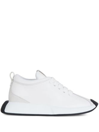 Giuseppe Zanotti Sneakers met plateauzool - Wit