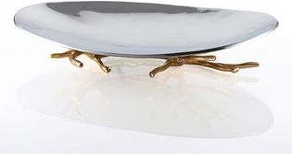 Lunares Manzanita Pedestal Platter in Gold at Nordstrom