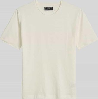 Marc O'Polo Regular Fit T-Shirt aus reiner Baumwolle in Offwhite, Gr&ouml;&szlig;e XXXL