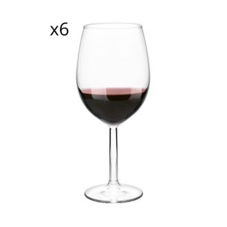 Pasabahce Set 6 calici vino Bordeaux Primetime