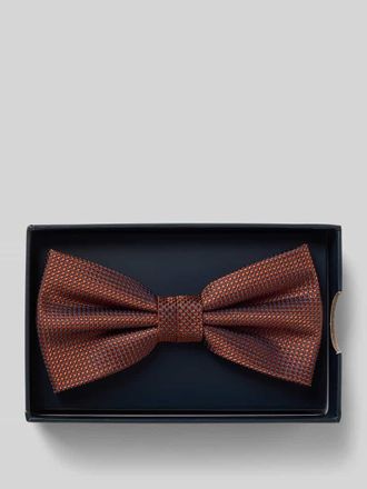 Willen Krawattenfabrik Fliege aus reiner Seide mit verstellbarer Kragenweite in Orange, Gr&ouml;&szlig;e 1