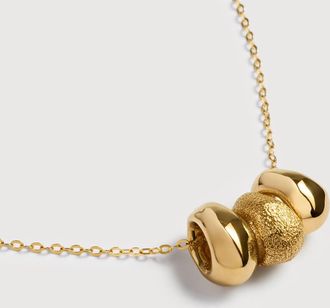 Monica Vinader Gold Antica Chain Necklace