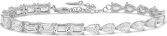 SHYMI Tennis Bracelet in Silver at Nordstrom
