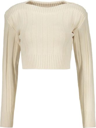 Low Classic Maglione a coste - Toni neutri