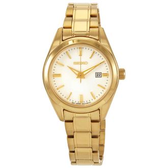 Seiko Neo Classic Quartz Silver Dial Ladies Watch SUR632P1