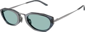 Giorgio Armani Ar 8242 Zonnebrillen - Heren - Zonnebrillen - Grijs - 50 MM - Accessoires