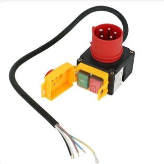 OEM Interruptor Industrial Koa7 Para Encender/apagar M&aacute;quinas, Con Cable Plano Trif&aacute;sico De 380/400 V