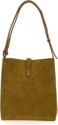 SOEUR Womens Shoulder Bag Bello Brown Leather