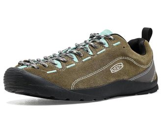 Keen Jasper Sneaker Mens Shoes Dark Olive/Cabbage : 11.5 D - Medium, Leather/Suede