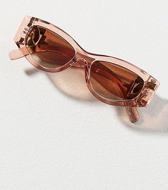 I-SEA Rectangle Jelly Translucent Sunglasses