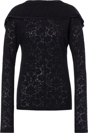 Philosophy di Lorenzo Serafini Blusa con dettagli in pizzo - Nero