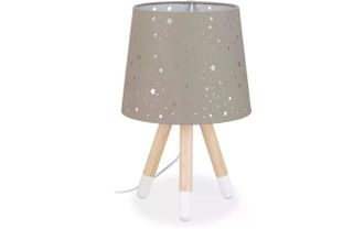 Relaxdays Tischleuchte »Sterne Grau«