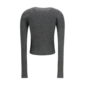 Amiri Womens Black Viscose Cardigan Clothing
