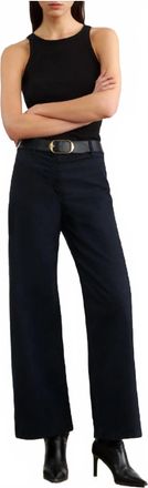 Nili Lotan Megan Pant In Midnight