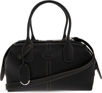 Tod's Kleine Leren Tas - Dames - Handtassen - Blauw - ONE Size - Leer - Tassen
