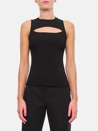 Alexander McQueen Top MCQUEEN Woman color Black
