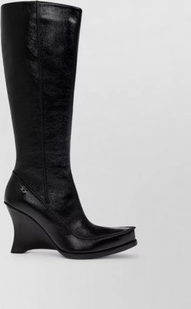 Diesel leather ankle boots