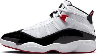 Nike Jordan Mens Jordan 6 Rings Shoes in White | 322992-164