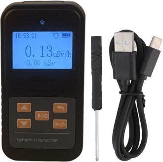 OEM Detector De Radiaci&oacute;n Nuclear De Alta Sensibilidad, 2 Modos De Alimentaci&oacute;n, Funci&oacute;n De Doble Alarma, Contador Geiger Port&aacute;til Para Uso Industrial, Co