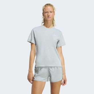 adidas Laufshirt ADIDAS PERFORMANCE ADI365/// T W, Damen, Gr. XL, wonder sage, Obermaterial: 100% Polyester, Rundhals, Shirts Laufshirt