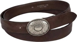 Alberto Luti Uomo, Accessori, Marrone, 90 CM, new