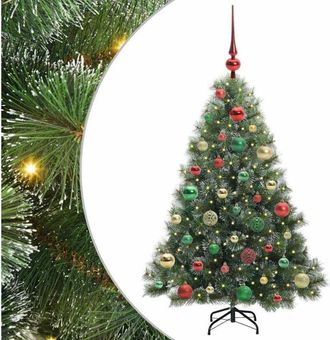 vidaXL &Aacute;rbol De Navidad Artificial Con 150 Led Verde 120 Cm Pe Y Pvc Vidaxl