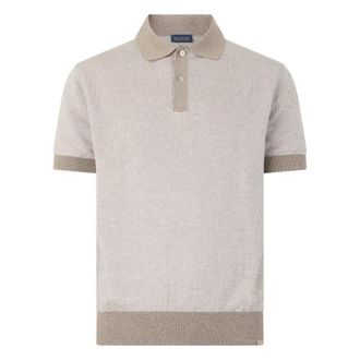 Paul & Shark Polo de Algod&oacute;n y Cachemira - Tops - Hombre - Beige - L