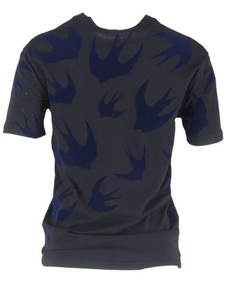 Alexander McQueen Alexander Mcqueen Swallow Bird Printed T-Shirt, Size It 40 (Authentic Pre- Loved)