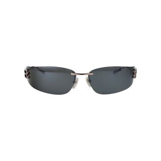 Balenciaga Bb0484S Zonnebril - unisex - Accessoires - Grijs - Maat: ONE Size