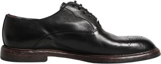 Dolce & Gabbana Schoenen - Heren - Nette schoenen - Zwart - 41 EU - Schoenen