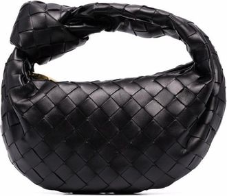 Bottega Veneta Black Jodie Mini Shoulder Bag