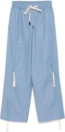 Lee Mathews zip-pocket trousers - Blue
