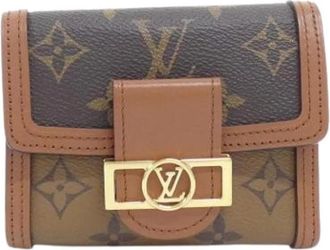 Louis Vuitton Pre-owned Coin Purse - Dames - Vintage Accessoires - Bruin - ONE Size - Vintage