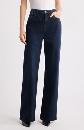 Frame Denim The Arrow High Waist Relaxed Bootcut Jeans in Untold at Nordstrom Rack, Size 34