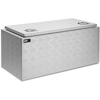 MSW Bike Accessories Msw - Caja De Herramientas De Aluminio - 91 X 44,5 X 43 Cm - 119 L