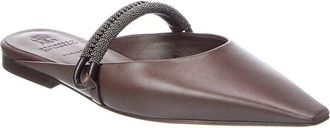 Brunello Cucinelli Leather Mule