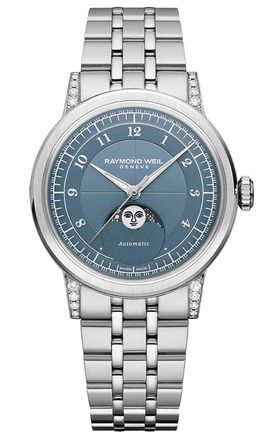 Raymond Weil Millesime Womens Silver Watch 2145-STS-05511 Stainless Steel - One Size