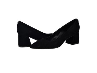 Calvin Klein Lenott High Womens Heels Black Suede : 8.5 M, Leather/Suede/Synthetic